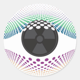 私の目を見る ラウンドシール