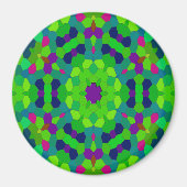 私の目を通した万華鏡・・・ マグネット (正面)