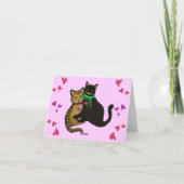 私の目的のバレンタインデーカード シーズンカード (裏面)