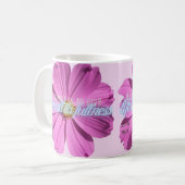 私の目的は与え全体の人生である コーヒーマグカップ (正面左)