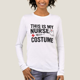私の看護師ハロウィンコスチュームはこれ Funny トライブレンドTシャツ