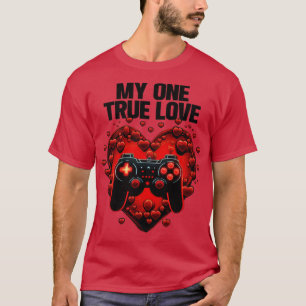 私の真の愛をゲーマー Tシャツ
