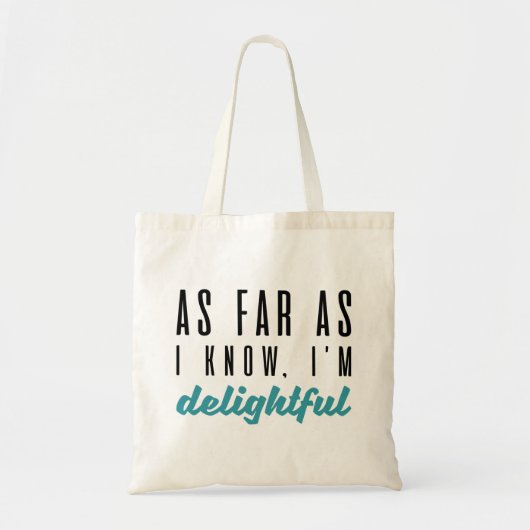 私の知る限りでは楽しい トートバッグ (正面)