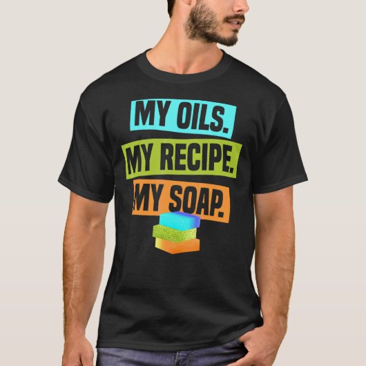 私の石鹸は手作りのクラフトフェアソープ Tシャツ (正面)