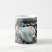 私の石1のマグです コーヒーマグカップ (中央)