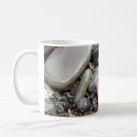 私の石1のマグです コーヒーマグカップ (左)