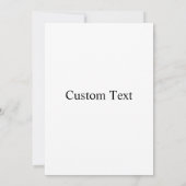 私の研究室は正常だと思う 招待状 (裏面)