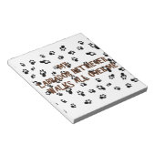 私の研究室は私を散歩させる ノートパッド (アングル)