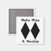 私の磁石を二重にする マグネット (正面/裏面)