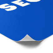 私の社会保障を受け入れる ポスター (角)