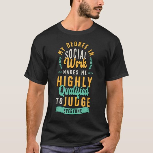 私の社会学部は社会主義の社会人だ Tシャツ (正面)