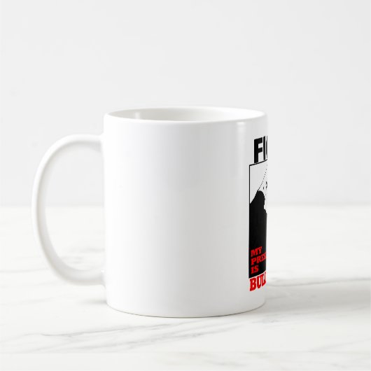 私の社長は防弾トランプだ コーヒーマグカップ (左)