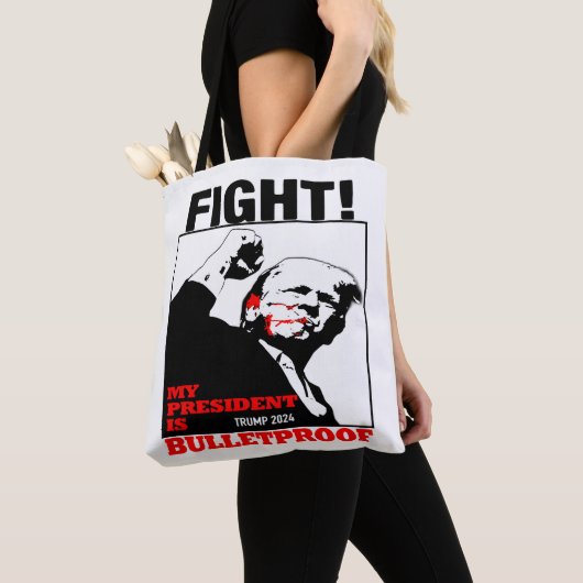 私の社長は防弾トランプだ トートバッグ (クローズアップ)