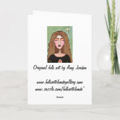 私の祈りの言葉はあなたと一緒に… – カード (裏面)