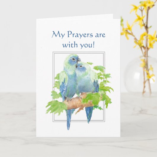 私の祈りの言葉はあなたと一緒に、勇気付けられる聖なる書物、 経典 カード (黄色い花)