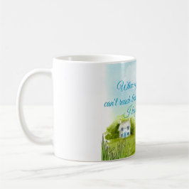 私の祈りの言葉カードとの抱き締めること コーヒーマグカップ