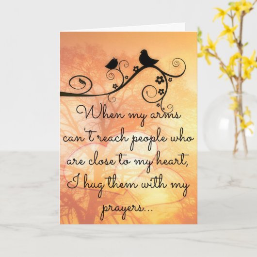 私の祈りの言葉 カード (黄色い花)