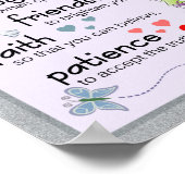 私の祈りの言葉 ポスター (角)