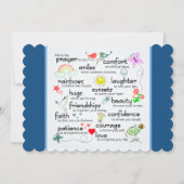 私の祈りの言葉 |青クラシック色 (正面)