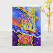 私の祈りの言葉byリタ・ロイド カード (黄色い花)