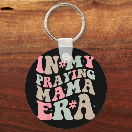 私の祈母の時代の宗教母 キーホルダー (正面)