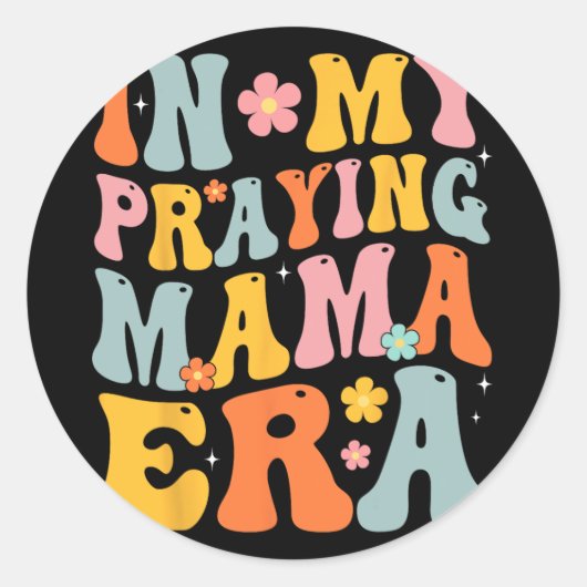 私の祈母の時代の宗教母 ラウンドシール (正面)