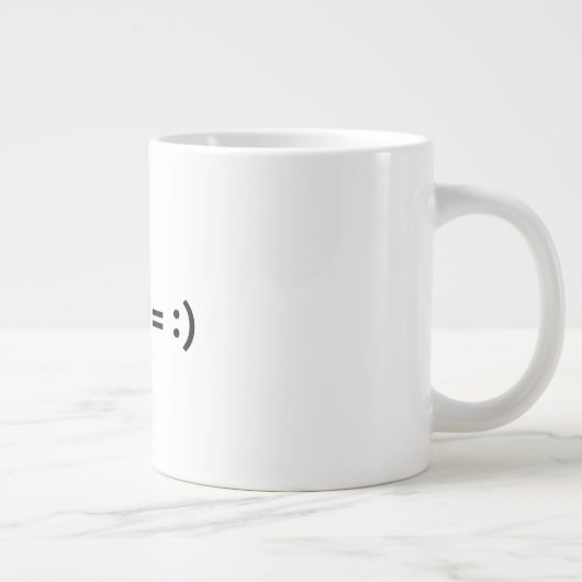 私の祈気分を変えることができる – Christian Faith ジャンボコーヒーマグカップ (右)