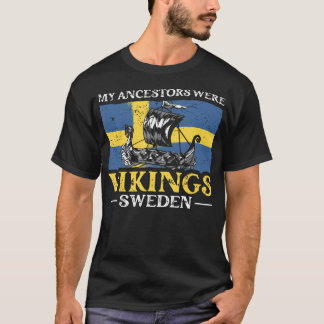 私の祖先はスウェーデンバイキングスウェーデンバイキング Tシャツ