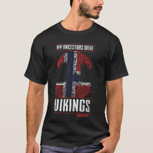 私の祖先はノルウェーバイキングの祖先である Tシャツ