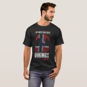 私の祖先はノルウェーバイキングの祖先である Tシャツ (正面フル)