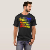 私の祖先を知らない Tシャツ (正面フル)