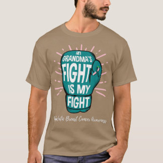私の祖母の戦いは私の戦い転移乳房Ca Tシャツ