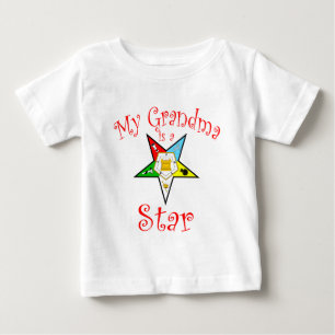 私の祖母は星です ベビーTシャツ
