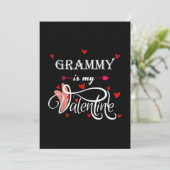 私の祖母は私のバレンタイン - バレンタインデー 孫 シーズンカード (スタンド正面)