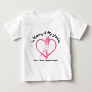 私の祖母を記念して乳癌 ベビーTシャツ