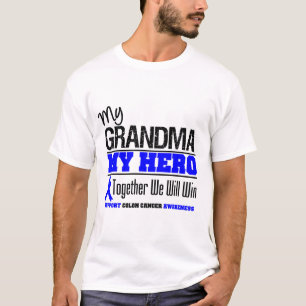 私の祖母、私の英雄の結腸癌 Tシャツ