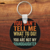 私の祖父じゃないから何をすればいいか言えない キーホルダー (正面)