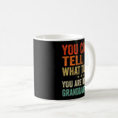 私の祖父じゃないから何をすればいいか言えない コーヒーマグカップ (正面右)