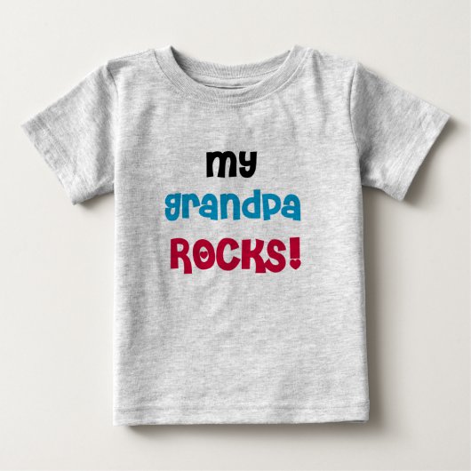 私の祖父の石 ベビーTシャツ (正面)