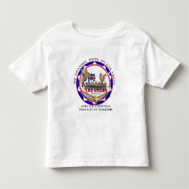 私の祖父はラスベガスに行った... トドラーTシャツ