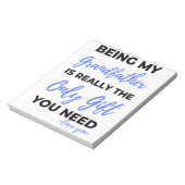 私の祖父は本当に唯一のギフトBl ノートパッド (回転)