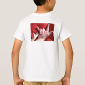 私の祖父は私を愛します!  子供のTシャツ Tシャツ (裏面)