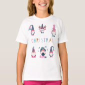 私の祝ノミーの格言とクリスマスおもしろい トライブレンドＴシャツ (正面)