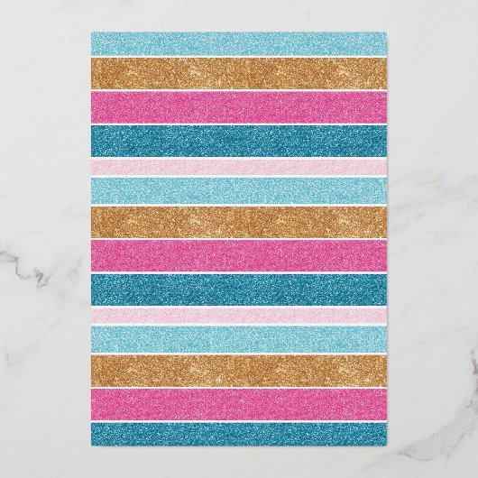 私の祝Gnomies家族の写真とクリスマス 箔シーズンカード (裏面)