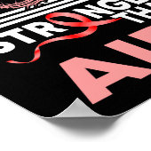 私の神がエイズ認識度より強い信仰 ポスター (角)