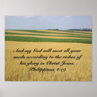私の神が供給するポスター ポスター