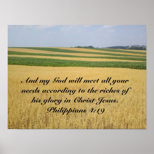 私の神が供給するポスター ポスター (正面)