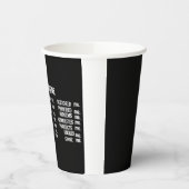 私の神のみ専門マグカップ 紙コップ (左)