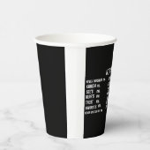 私の神のみ専門マグカップ 紙コップ (右)