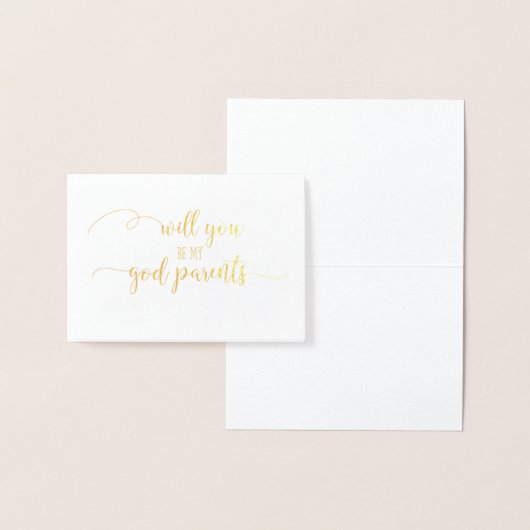 私の神の両親の要求カードになるかどうか 箔カード (ディスプレー)